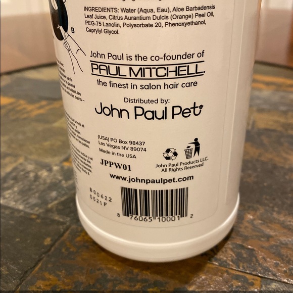 John Paul Paul Mitchell Orange Oil Pet Body & Paw Wipes - Picture 3 of 3